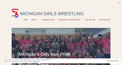 Desktop Screenshot of michigangirlswrestling.com